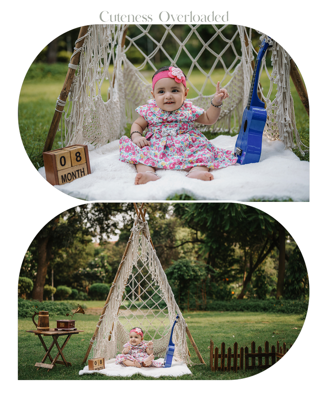 Cuteness Overloaded 8 Month Milestone